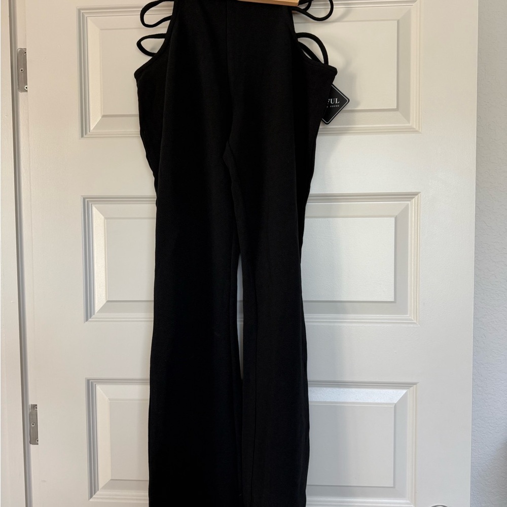 Rave Pants with Hip Detail